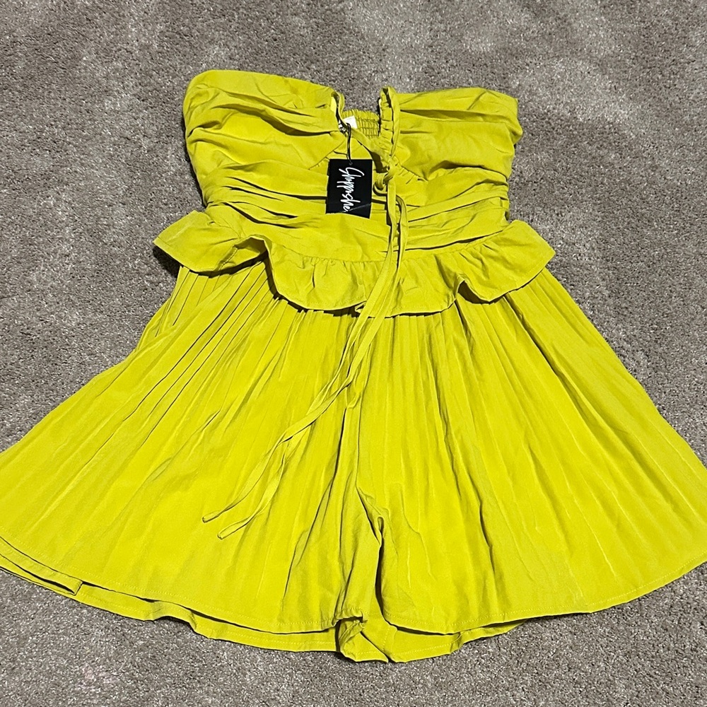 Entro Bright Yellow Romper